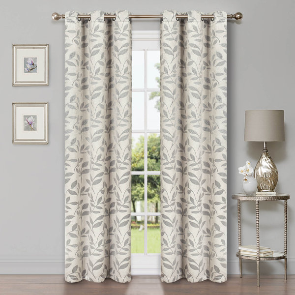 Laurel Foundry Modern Farmhouse Finklea Polyester Blackout Curtain Pair